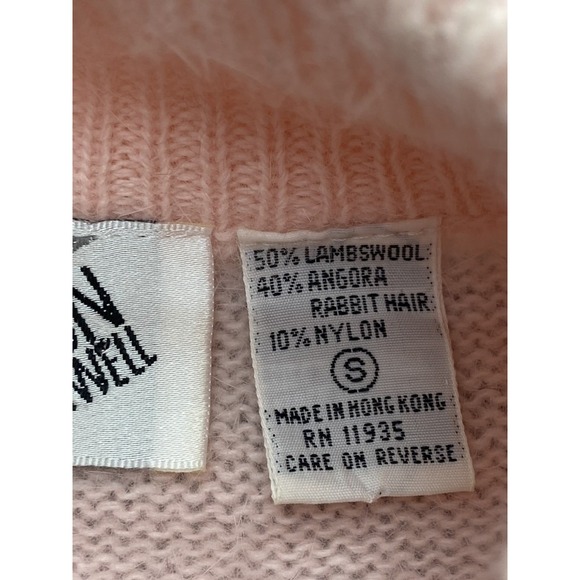 Jason Maxwell Sweater Womens Small Lambswool Angora‎ Rabbit Hair Knit Pullover - Picture 3 of 13